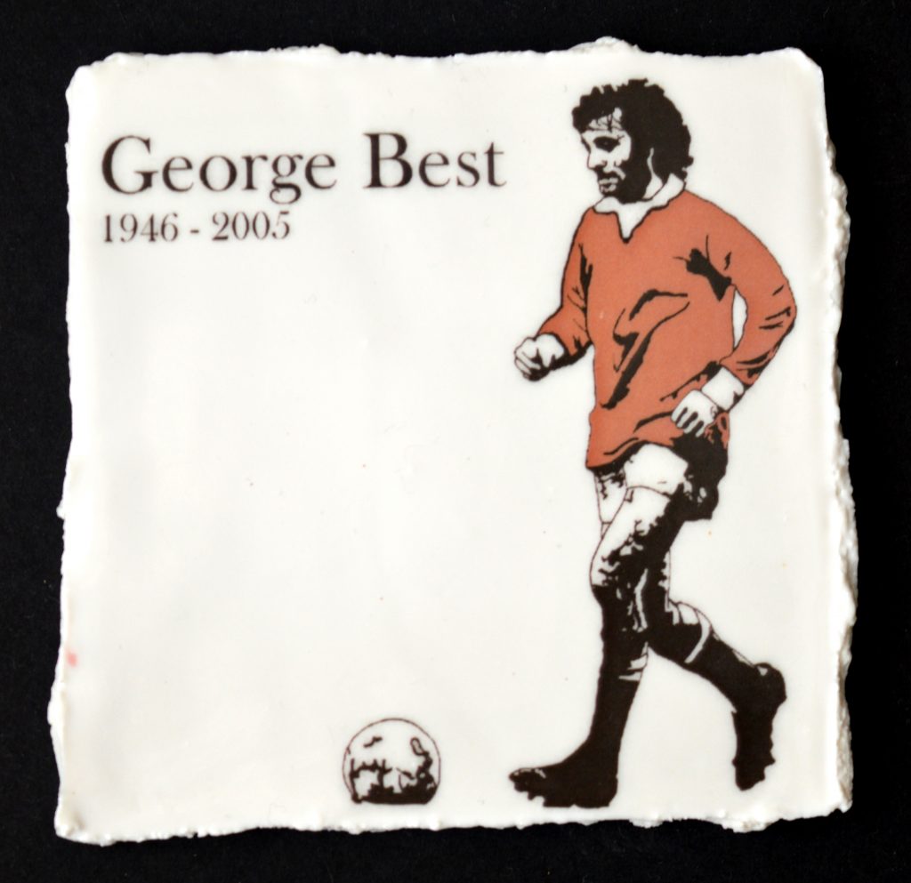 George Best Man United – Tyrone Ceramics